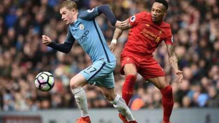 Belgen in het buitenland - Manchester City en Liverpool delen de punten
