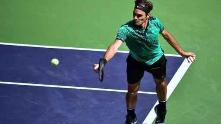 Federer wint 90ste ATP-titel en vijfde finale in Indian Wells
