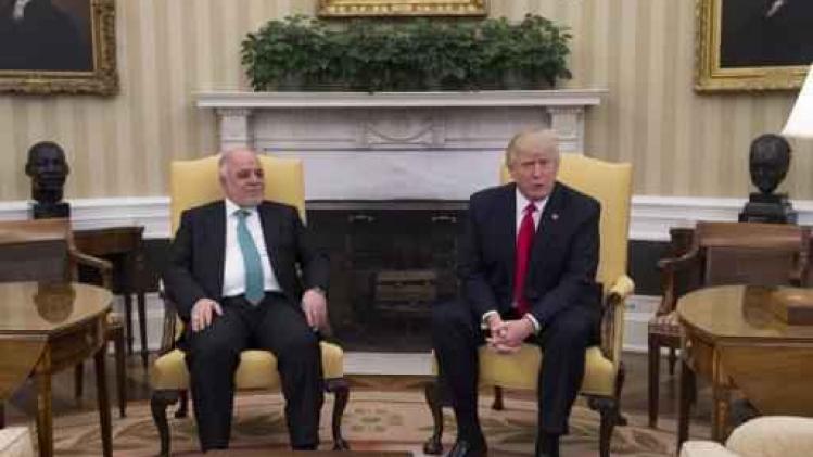 Trump bevestigt aan Iraakse premier dat hij vastberaden is om IS te verslaan