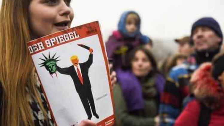 Klachten tegen spraakmakende Trump-cover Der Spiegel ongegrond
