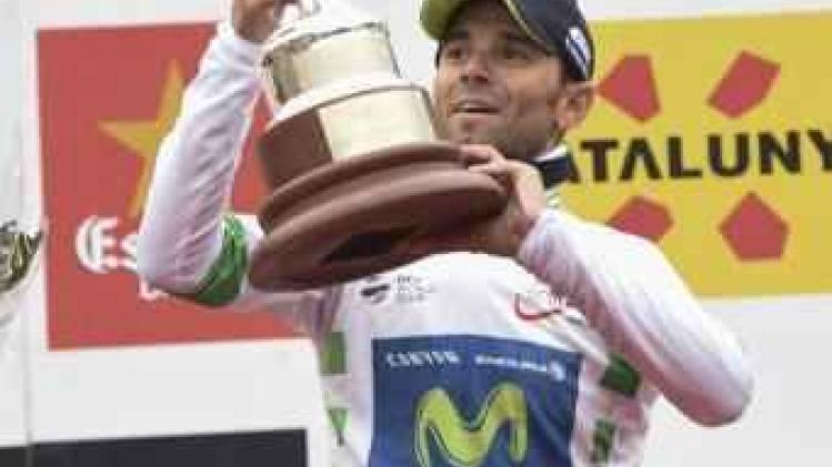 Valverde wint slotrit en pakt eindzege Ronde van Catalonië