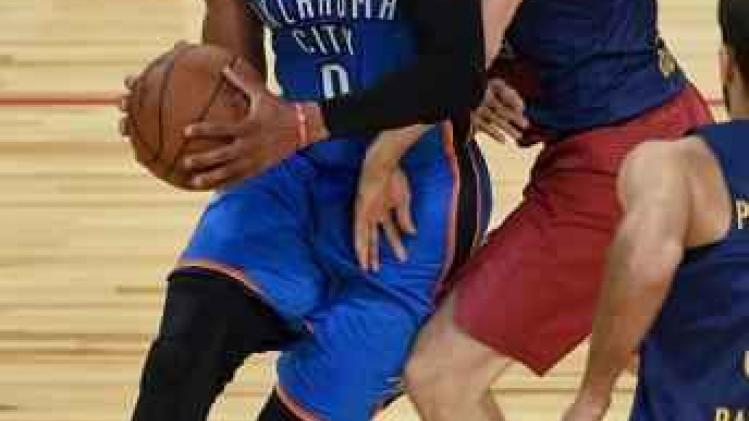 Indrukwekkende Westbrook leidt Oklahoma City naar play-offs NBA