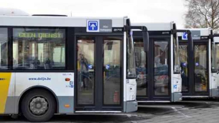 Busverkeer verstoord in grote delen van Vlaams-Brabant