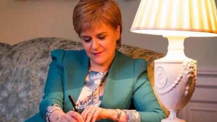 Schotland heeft May officieel om referendum gevraagd