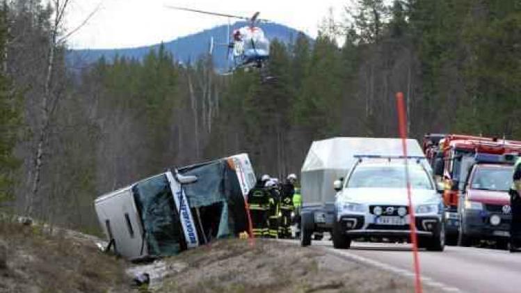 Drie doden bij ongeval met bus met leerlingen in Zweden