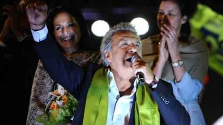 Presidentsverkiezingen Ecuador - Moreno wint volgens voorlopige resultaten nipt