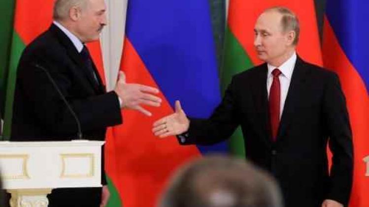 Poetin en Loekasjenko verklaren crisis in betrekkingen als beëindigd
