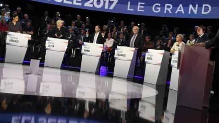 Franse presidentsverkiezingen - Kandidaten zijn het grondig oneens over Europa