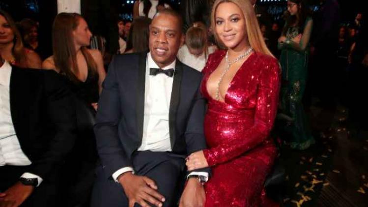 Beyoncé en Jay Z op de GRAMMY Awards