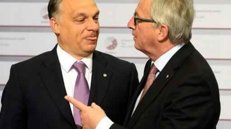Juncker kapittelt Hongaarse premier Orban