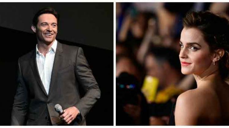 Hugh Jackman en Emma watson