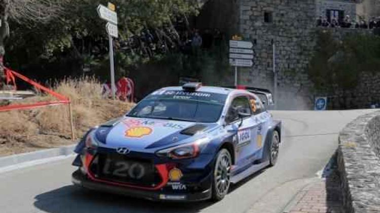 Rally van Corsica - Thierry Neuville leidt na tweede dag