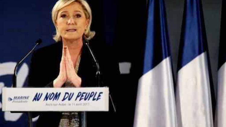 Marine Le Pen belooft Schengenakkoorden op te schorten in geval van overwinning