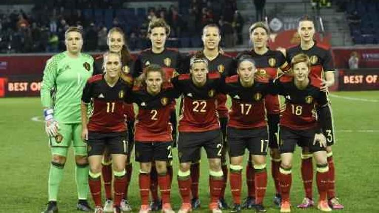 EK voetbal 2017 (v) - Red Flames in oefenduel veel te sterk voor Schotland