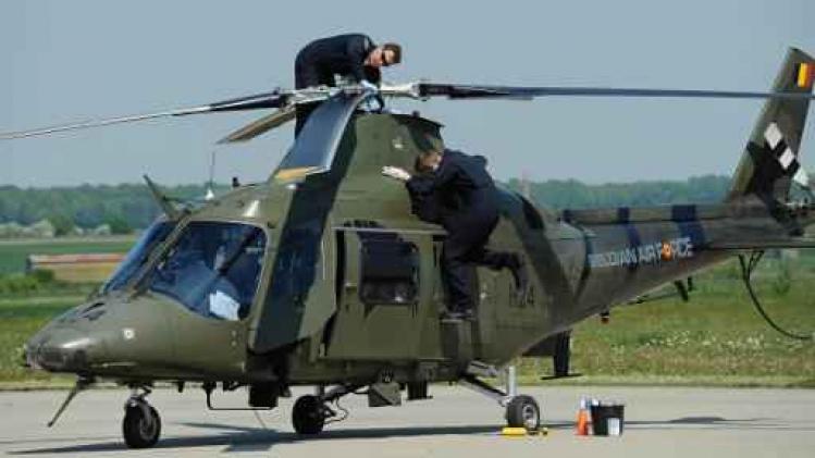 Leger heeft Agusta-helikopter stand-by om drones en lichte vliegtuigen te onderscheppen