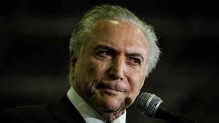 Braziliaanse president ontkent betrokkenheid bij corruptie