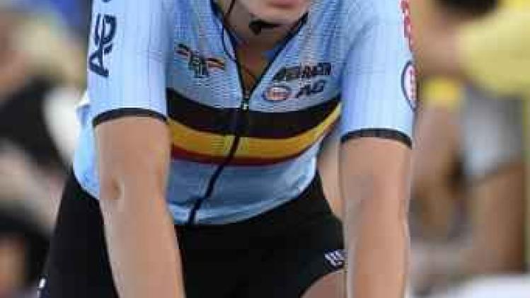 WK baanwielrennen - Lotte Kopecky zesde in omnium