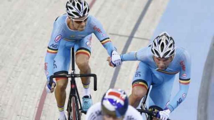 WK baanwielrennen - Kenny De Ketele en Moreno De Pauw halen brons in ploegkoers