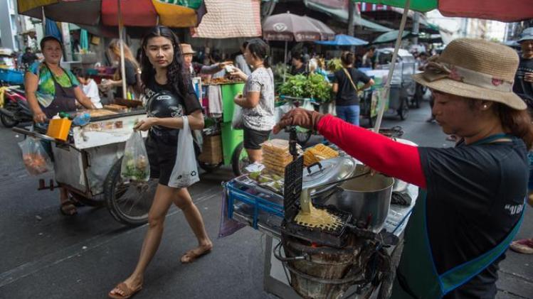 Voedselkraampjes Bangkok