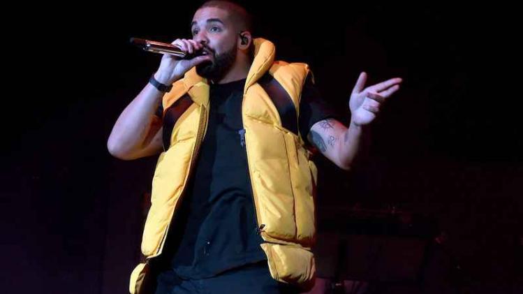 Drake in actie op het Coachella-festival