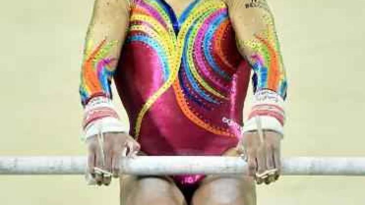 EK turnen - Nina Derwael verovert gouden medaille op brug met ongelijke leggers
