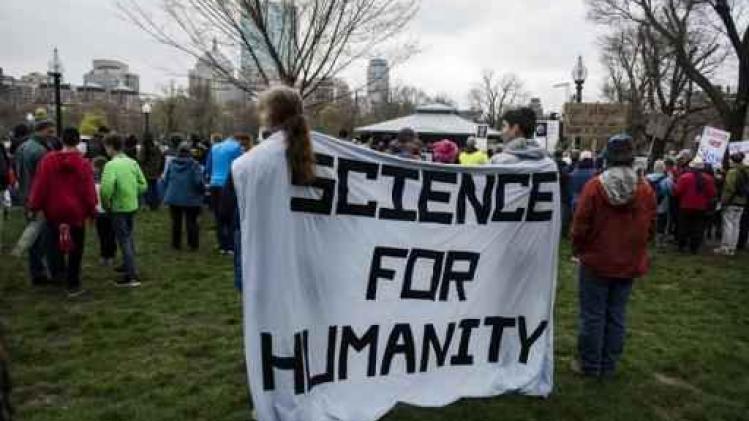 Tienduizenden mensen manifesteren in Washington voor de wetenschap