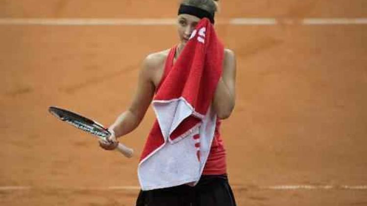 WTA Istanboel - Maryna Zanevska strandt in openingsronde