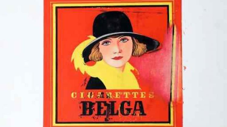 Origineel ontwerp embleem Belga-sigaretten geveild voor 5.200 euro