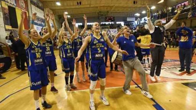 Play-offs vrouwenbasketbal - Castors Braine pakt vierde landstitel