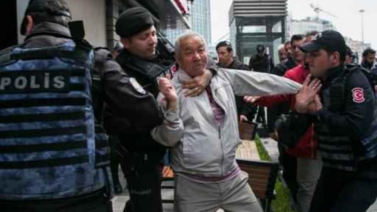 Tientallen arrestaties tijdens 1 mei-demonstraties in Istanboel