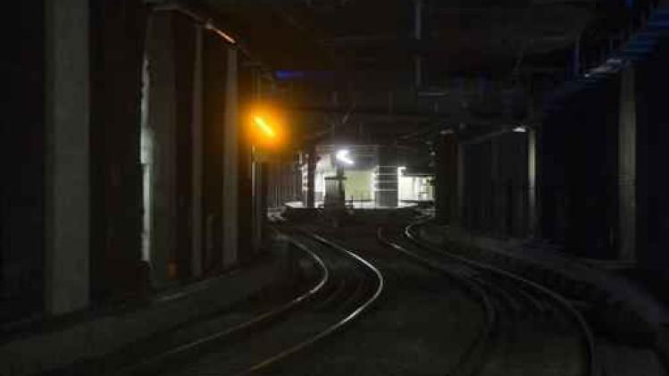 Werken Noord-Zuidverbinding Brussel - Treinen rijden dinsdagochtend weer zoals normaal