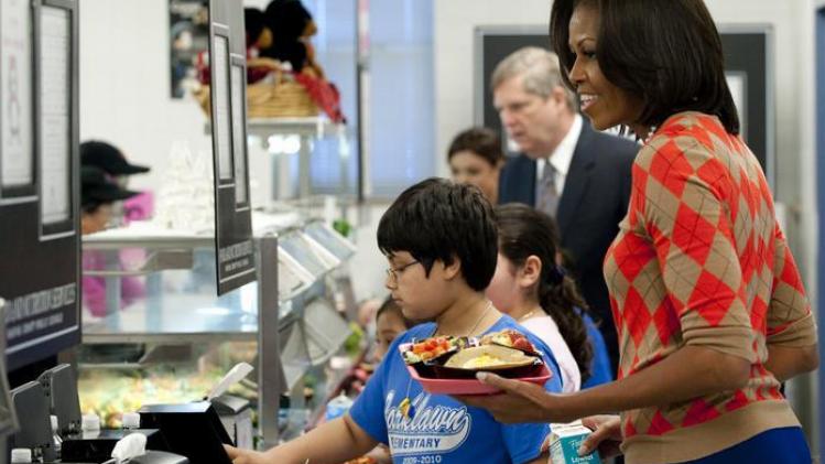 Gezonde lunch van Michelle Obama