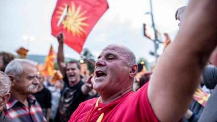 Rechtse aanhangers opnieuw de straat op in Skopje
