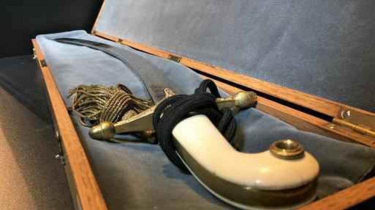 Mogelijk sabel van koning Leopold I levert 6.600 euro op