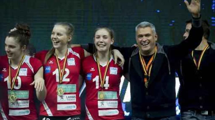 Asterix viert vierde titel op rij in het vrouwenvolleybal