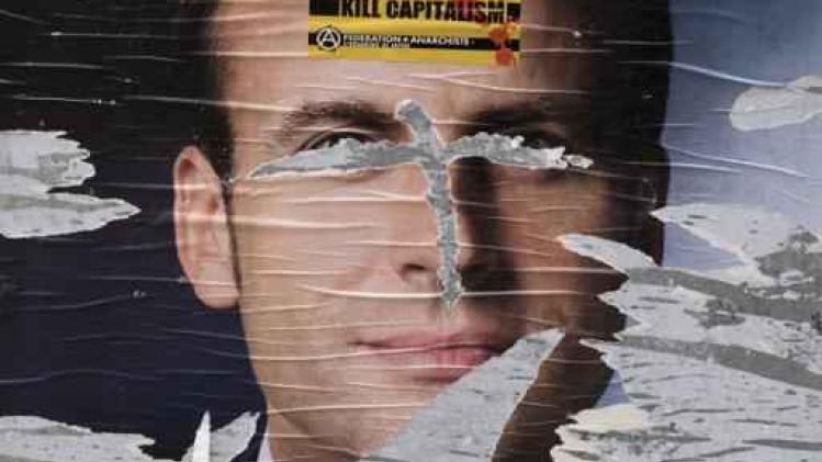 Franse presidentsverkiezingen - Macron wil strijd voor herstructurering van Griekse schuld aanvoeren