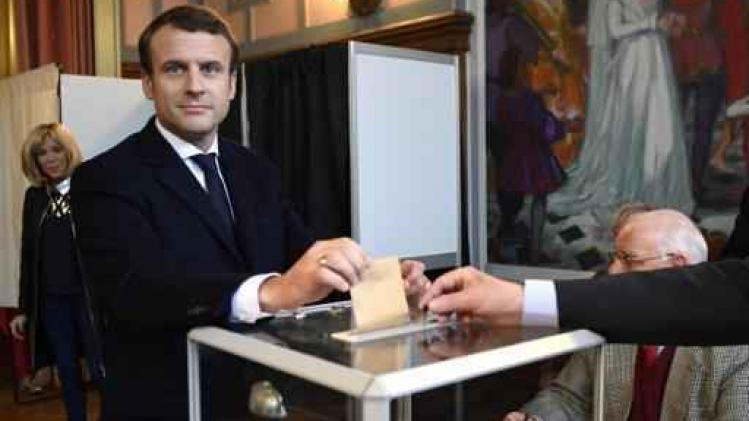 Macron ligt op kop met 60 procent van de stemmen