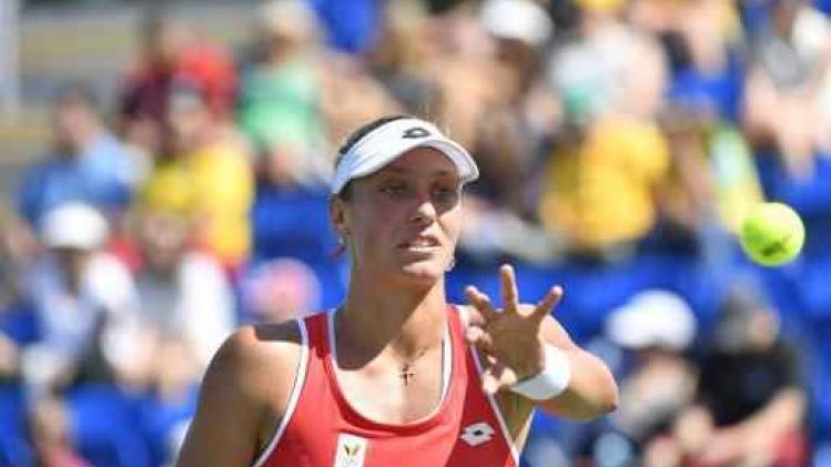 ITF Cagnes-sur-Mer - Yanina Wickmayer haalt tweede ronde dubbelspel niet