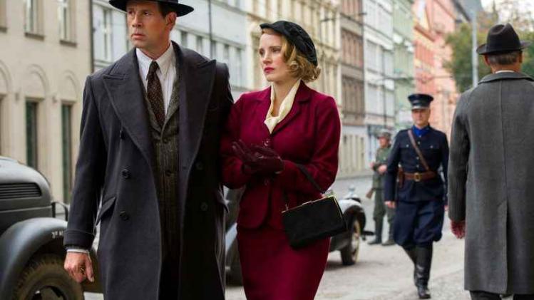 Johan Heldenbergh en Jessica Chastain