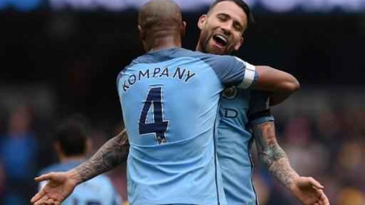 Belgen in het buitenland - Manchester City houdt drie punten thuis tegen Leicester City en wordt 3e in stand