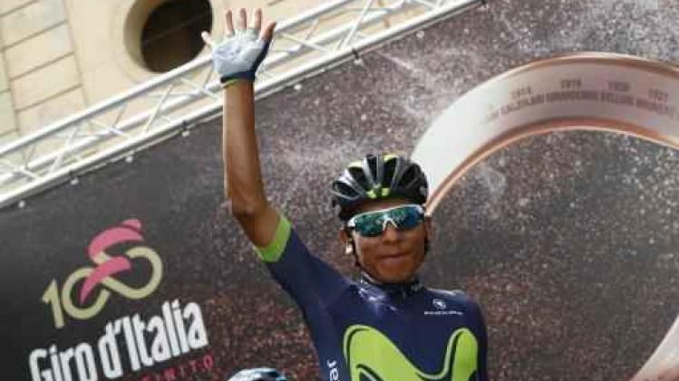 Ronde van Italië - Nairo Quintana slaat dubbelslag in negende etappe