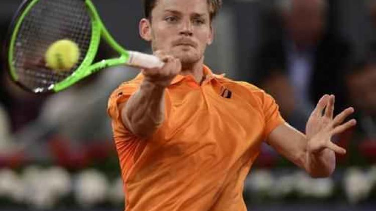 ATP Rome - David Goffin bereikt tweede ronde