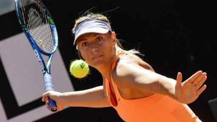 WTA Rome - Maria Sharapova al minstens zeker van plaats in kwalificaties Wimbledon