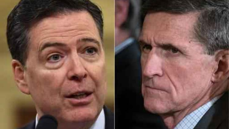 Trump zou aan Comey hebben gevraagd om onderzoek naar Flynn stop te zetten