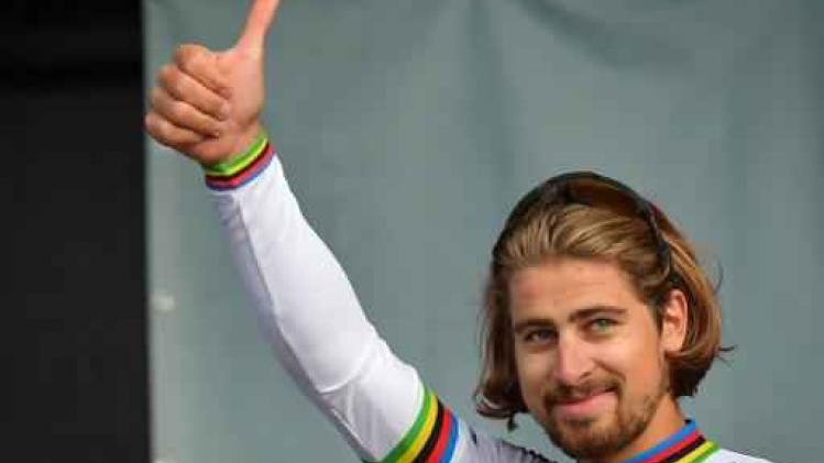 Ronde van Californië - Sagan feliciteert Huffman