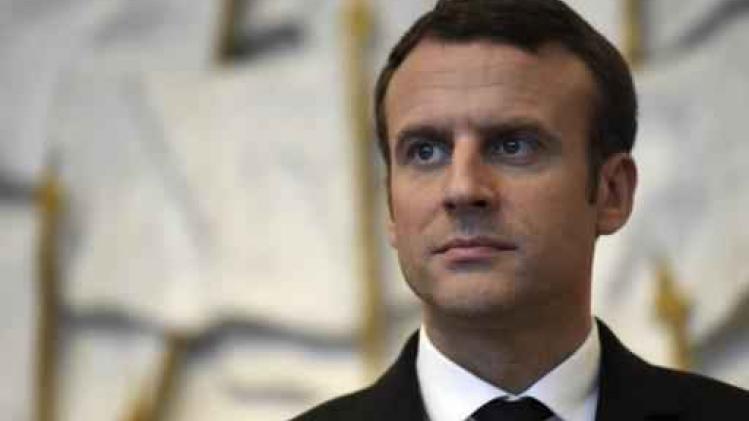 Parlementsverkiezingen Frankrijk - Macron ver voorop in peiling