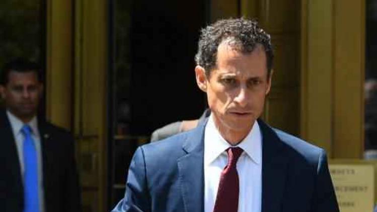 Anthony Weiner geeft sexting met minderjarige toe