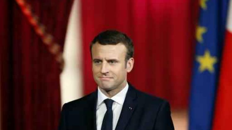 Meer dan zes op de tien Fransen tevreden over Macron