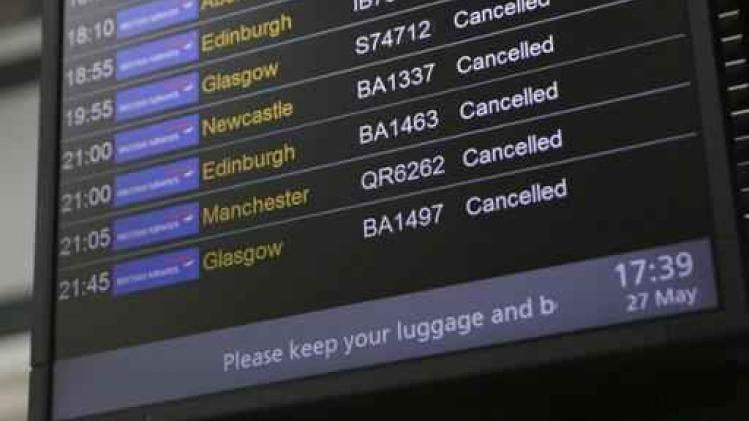 Informaticaprobleem British Airways - Ook vandaag nog verstoringen op luchthaven Heathrow