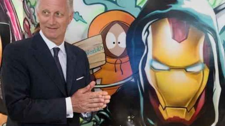 Koning Filip op bezoek bij Molenbeekse burgerinitiatieven